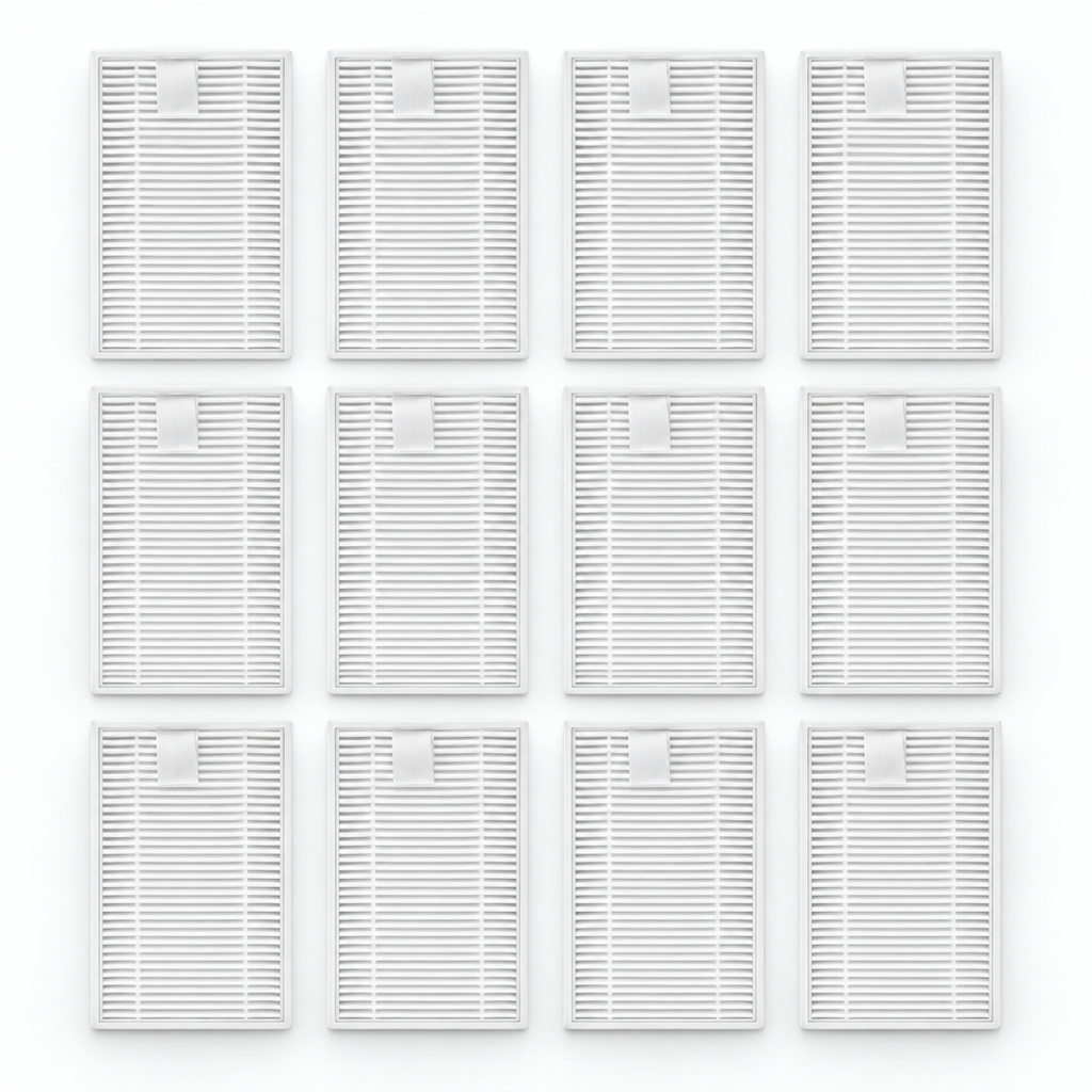 Lot de 12 filtres HEPA · ROPVACNIC S1 / Liectroux N7S-U