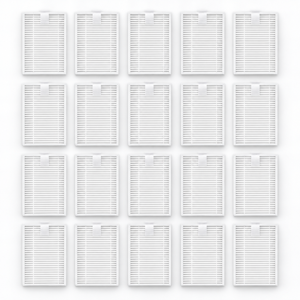 Lot de 20 filtres HEPA · ROPVACNIC S1 / Liectroux N7S-U