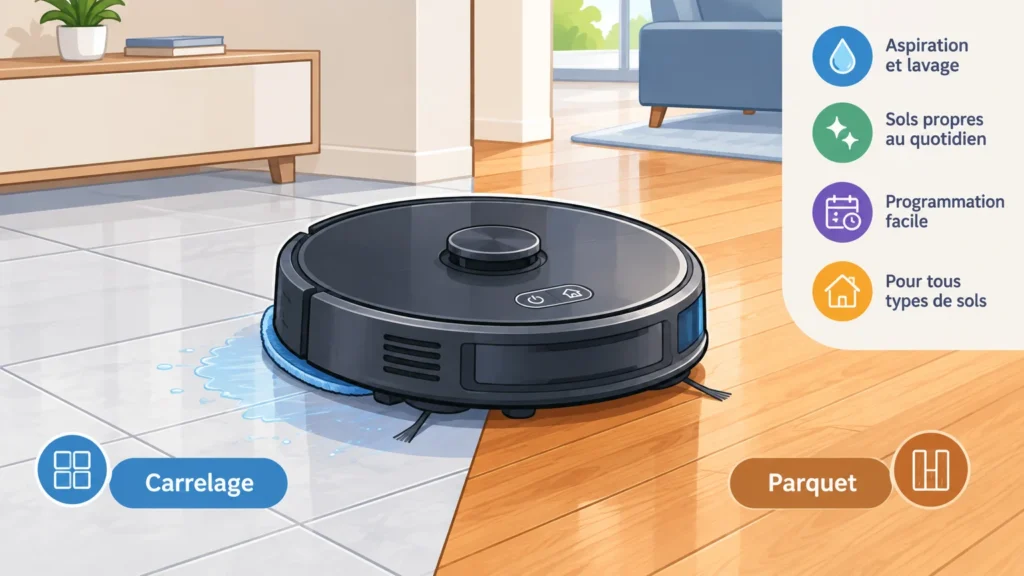 Meilleur robot aspirateur pour sols durs en 2026 : notre sélection